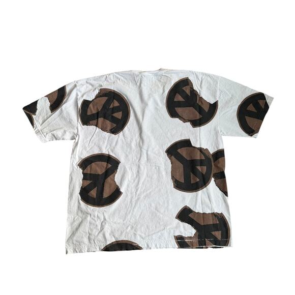 Babylon Peace AOP AlloverPrint White T-Shirt Mens 2XL - Picture 3 of 4